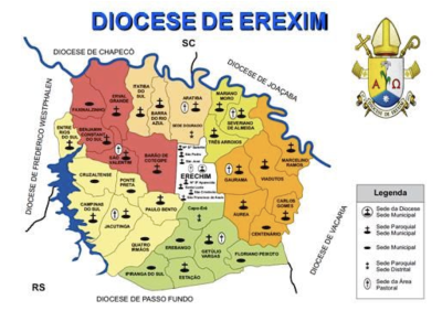 Abrangência Diocese