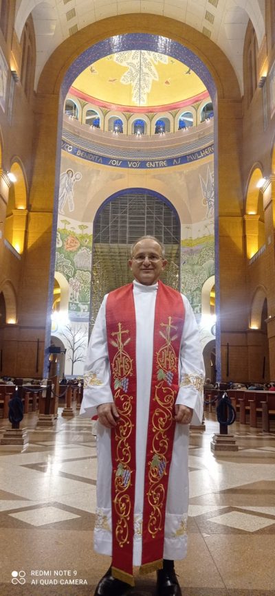 Padre José Carlos Sala no Encontro Nacional de Reitores de Santuários