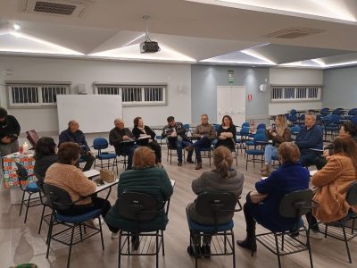 Reunião entre Cáritas, Secretaria de Assistência Social e Centro de Atendimento ao Migrante (1)